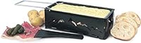 Swissmar Nordic Foldable Candlelight Raclette, Black
