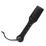 NA Faux Leather Paddle Whips,Horse Crop,PU Leather Black Horse Riding Crop,Riding Paddle for Horse Daily Training