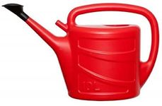 ACCURATE 10L Watering Can In Red Watering Can|Lightweight Watering Can For Garden|Watering Can Indoor & Outdoor with Detachable Sprinkler Rose Head|RED (10 LITRE)