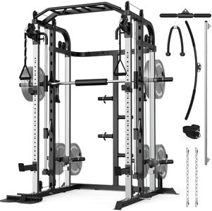 JX Fitness Smith Machine Heim Gym Power Cage Rack Mit Flaschenzugsystem