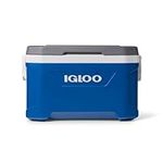 IGLOO Latitude 52QT 49 Litre Cooler in Blue, Grey & White