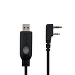 DSD TECH SH-UK01 Programming Cable with FTDI Chip for Baofeng UV-5R BF-F8HP UV-82HP BF-888S 4.9FT