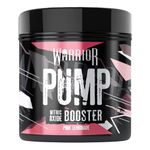 Warrior Pump Non Stim Pre-Workout Powder 225g – Nitric Oxide Supplement – Contains Citrulline Malate, Cyclic Dextrin for Energy, Focus, and Performance – 30 Servings (Pink Lemonade)