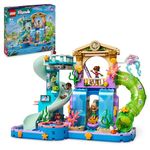 LEGO Friends Heartlake City Water Park Playset, Building Toy for 8 Plus Year Old Girls, Boys & Kids, Educational Set for Pretend Play, with 3 Mini-Dolls and a Micro-Doll, Imaginative Gift Idea 42630