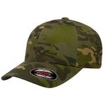 Flexfit Delta Seamless Carbon Cap, Multicam Tropic, Large-X-Large