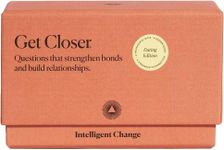 Intelligent Change Get Closer Dating Edition Card Game Conversation Starters - Question and Answer Games - Fun Card Game for Dating Couples, Date Night Activity (Dating Edition)