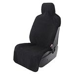 Leader Accessories Black Car Seat Cover Fit for Vehicle Front or Bench Seat from Sweat or Water - Waterproof and Machine Washable