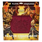 Dragon Shield RPG – Player Companion: Blood Red - Durable and Sturdy – Dice Tray & Player Storage Box – Tabletop RPG TTRPG – Dungeons and Dragons DND D&D