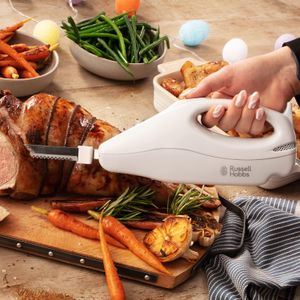 Kenwood 3-in-1 Can Opener, Silver – Includes Russell Hobbs Carving Knife