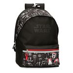 Star Wars Space Mission Double Compartment Laptop Backpack, Black, School Backpack