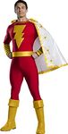 DC Comics Classic Men's Shazam Costume, Red, Medium