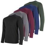 CE' CERDR Long Sleeve Tshirt Men - Quick Dry Moisture Wicking Long Sleeve Shirts Sun Protection T-Shirts for Fishing Hiking Running