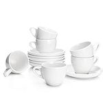 Sweese Espresso Cups with Saucers, 