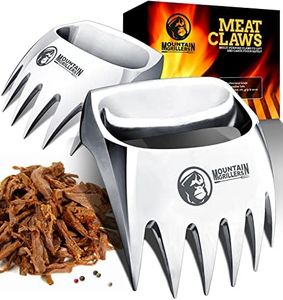Trituradora de carne de oso garras para barbacoa, carne perfectamente triturada, estas son las garras de carne que necesitas, la mejor trituradora de cerdo barbacoa, ahumador, parrilla (metal sólido)