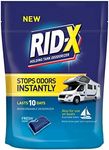 Rid-x Holding Tank Deodorizer Pacs, for Rv, Boats, & Portable Toilets, Fresh Scent, 8 Count