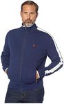 POLO RALPH LAUREN Men's Interlock Track Jacket (US, Alpha, 3X, Big, Regular, Navy), Navy