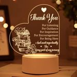 Teacher Appreciation Gifts, Acrylic Night Light Best Teacher Gifts for Women, Ideal Anniversary Valentines Day Presents Birthday Gifts for Teachers, Thank You Retirement Year End Gifts for Any Teacher