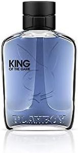 Playboy King of The Game Eau de Toilette Spray for Men, 3.4 Ounce