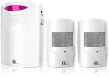 Driveway Alarm Wireless Outside, 1b