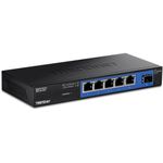 TRENDnet 4-PORT GIGABIT SWITCH WITH SFP