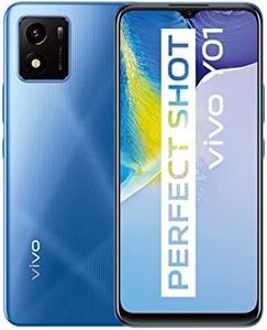 VIVO Y01 Smartphone Without Contract, 5,000 mAh Battery, Android 11 Mobile Phone 6.51 Inch Halo FullView, 13MP Main Camera, Slim 3D Design, 3+32GB