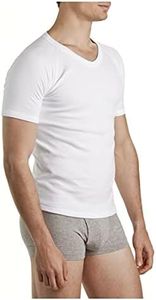 Bonds Men's Underwear Cotton Blend V-Neck Raglan T-Shirt, White, 18, Large