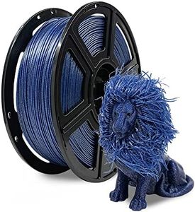 FLASHFORGE PLA Filament 1.75mm Galaxy Blue, 3D Printer Filament with Silver Glitter 1kg (2.2lbs) Spool, Dimensional Accuracy +/- 0.02mm, Shimmering 3D Printing Filament for Unique Finish