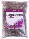 Yilotuce Organic Natural Orchid Potting Mix, Great for Phalaenopsis of All Kinds, 2 Quart Made with Pine Bark, Horticultural Charcoal, Perlite and Sphagnum Moss
