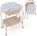 GYMAX Folding Baby Changing Table w