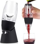 DIANZHU Wine Decanter, Wine Decanter with Aerator, Wine Decanter with Stopper enhances The Flavor of Wine, Used for Family Gatherings, Party Decanter