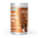 Sickpol Nutrition Slim Shake Pro Protein Powder-Meal Replacement Shake For Weight Control & Management-Sugar Free,Healthy,(7g Protien 4G fiber 24 Vitamins&Minerals) For Men & Women-500 Gm (Chocolate)