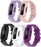 Compatible with Fitbit Ace 3 Watch band for Kids Boys Girls, Soft Silicone Replacement Waterproof Bracelet Accessories Sports Strap for Fitbit Ace 3 girls and boys (C)