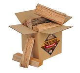 Smoak Firewood Cooking Wood Logs - USDA Certified Kiln Dried (Red Oak, 8-10 lbs)