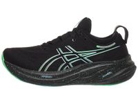 ASICS Men's Gel-Nimbus 26 Running Shoes, 10, Black/Soothing SEA