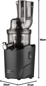 Kuvings REVO830S Slow Juicer – Black Cold Press Juice Extractor