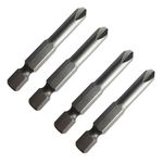 4-Piece Tri Wings Screwdriver Bit Set Y0 (3 mm) Y1 (4 mm) Y2 (5 mm) Y3 (6 mm) Multifunctional Magnetic Y Type Tips Screwdriver Bits