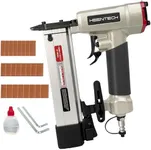 KEENTECH Pneumatic Pin Nailer 23 Gauge, Pin Nail Gun with 2160pcs 1/2" to 1-3/8" Pin Nails, Headless Air Micro Pinner with Dual Safety Trigger for Cabinets, Interior Decoration, Windows, Crafts