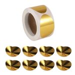 Goktvai 200pcs Disposable Tanning Bed Eye Protection Cones, Uv Adhesive Aluminum Foil Tanning Sun Bed Led Goggles Strap Free Design Skin Friendly & Portable for Sunbed Use (Gold)