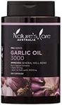 Nature's Care Pro Series 3000mg Garlic Oil Supplement - 200 Capsules | Supports immune system health and helps promote general health and well being