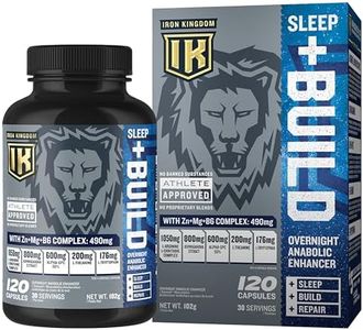 IRON KINGDOM SLEEP+BUILD, deep sleep, release natural growth hormone, reduce stress, restore energy