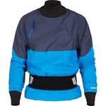 NRS Men's Stratos Semi-Dry Paddling Jacket, Blue, XXL