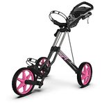 Sun Mountain Golf Speed Cart V1R 3 Wheel Pursh Cart - Gunmetal Pink