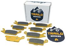 Yamaha Grizzly 700/550 2007-2023 Ceramic Brake Pad Set Front & Rear by Traild