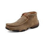 Twisted X Mens Original Chukka Driving Moccasin, Bomber, 10.5