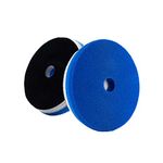 Lake Country HDO Blue Heavy Polishing Pad - Quick Cut, Safe for All Paint & Finishes, Removes Defects, Enhances Surface Shine - Heavy Duty Orbital Pad for Buffing, Polishing & Finishing (2 Pack, 3.5")