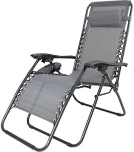 Fauteuil de Jardin Relax zéro gravité Sintra - Gris