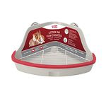 Living World Small Animal Corner Litter Pan - Gray - Small