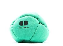 Skill Addicts Footbag - Teal (Freestyle Foot Bag For Any Skill Level, Includes Trick Learning App)