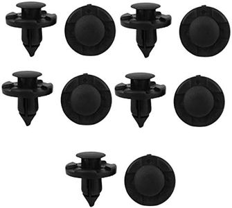 uxcell 10 Plastic Bumper Fender Flare Fastener Rivet 8mm for Nissan 01553-09321