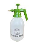 REQUISITE NEEDS Pump Action Pressure Spray Garden sprayer with plastic lance & carry strap pressure sprayer, weed killer sprayer pump fertilizer, pesticides, fungicides, and cleaning (2L Spray Bottle)